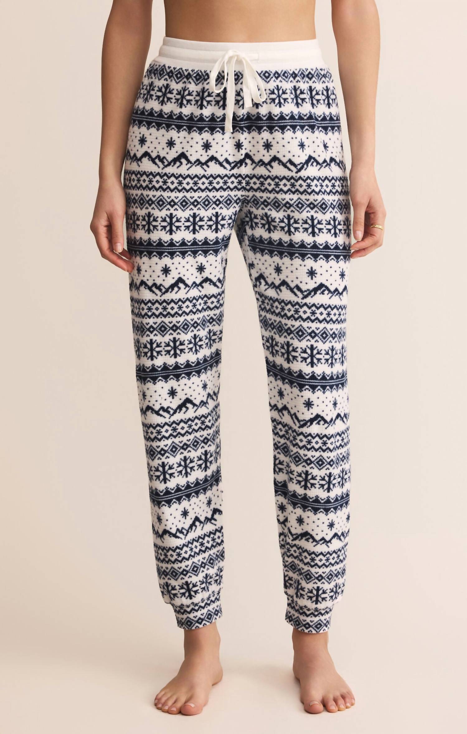 Z Supply - Luxe Twilight Fairisle Jogger