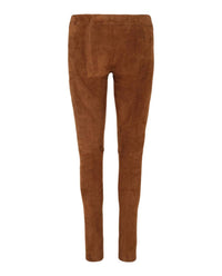 Salvatore Ferragamo - Women's Suede Leggings