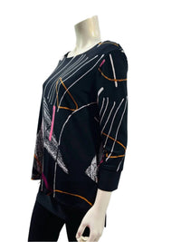 Frank Lyman - Women's Abstract Three Quarter Sleeve Top