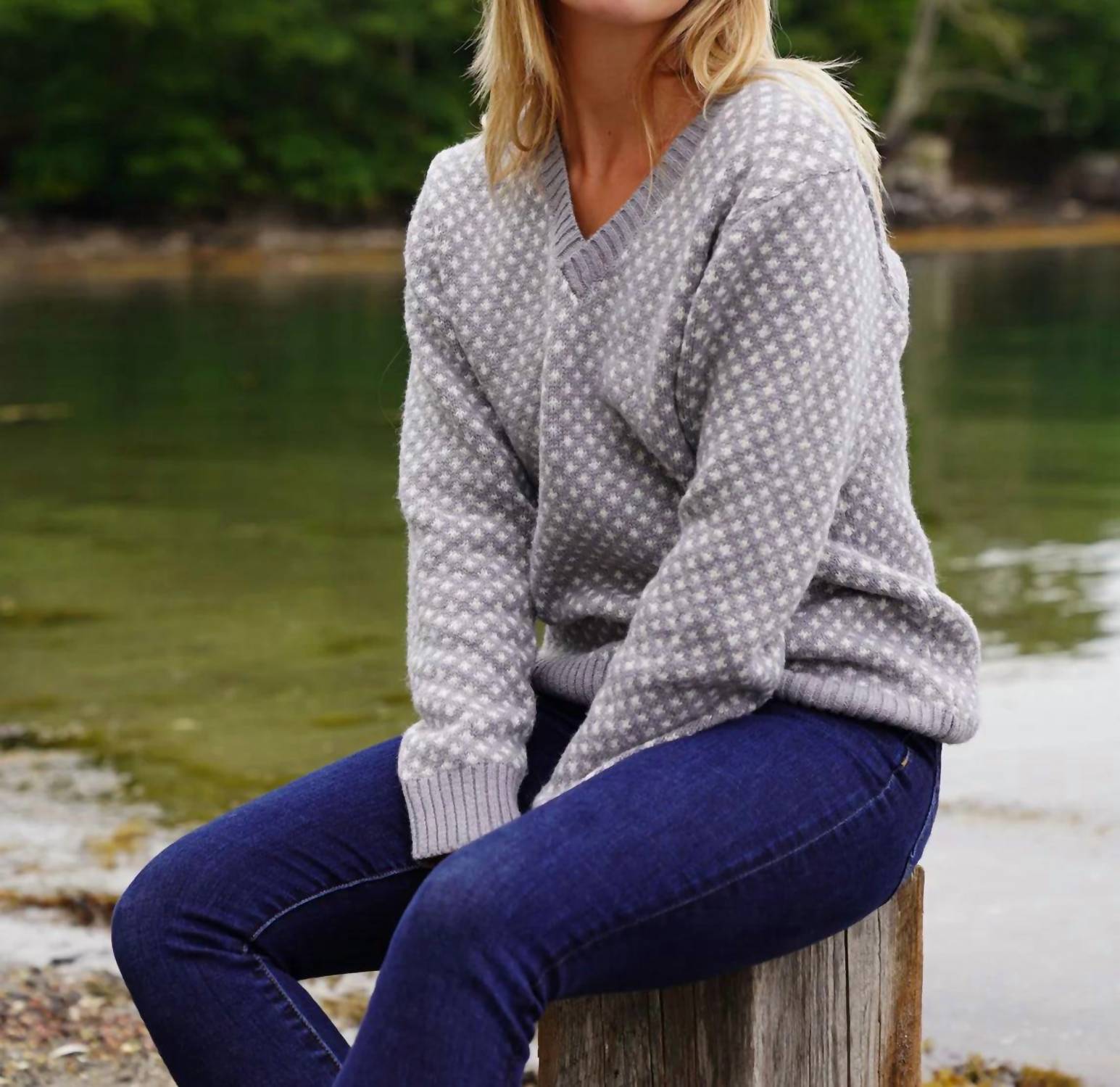 Long Wharf Supply Co. - Women's Osterville Seawell Sweater
