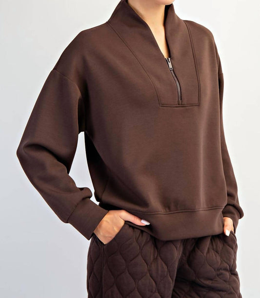 Rae Mode - Modal Scuba V-neck Jacket