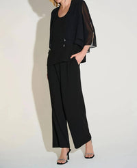 Joseph Ribkoff - Chiffon Rhinestone Detail Twin Tank Top And Cover Up