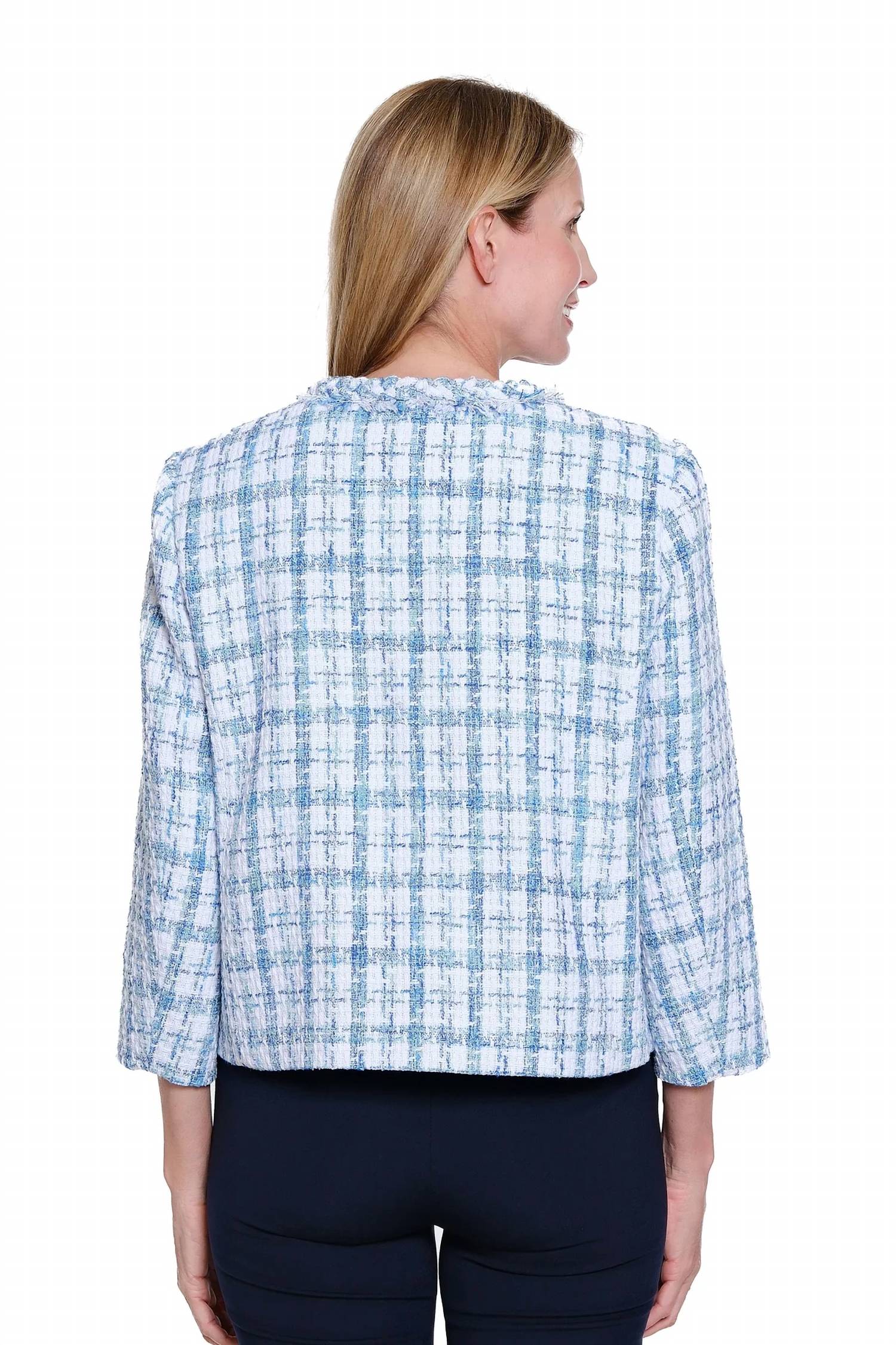 Multiples - Woven Tweed Jacket