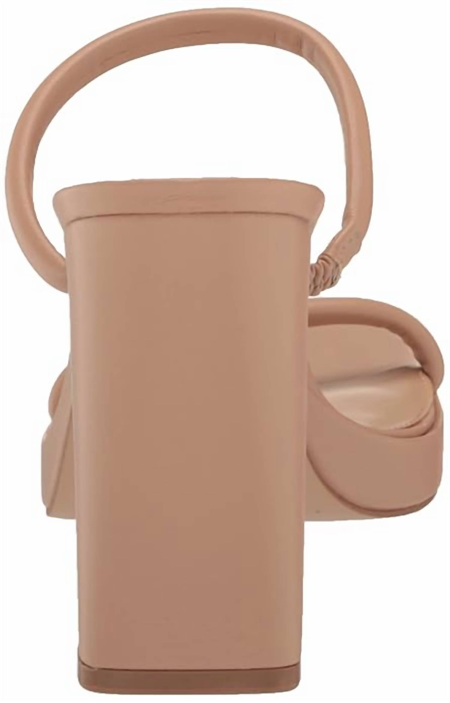 STEVE MADDEN Women's Polly Sandal in natural - women's sandal - alternate view