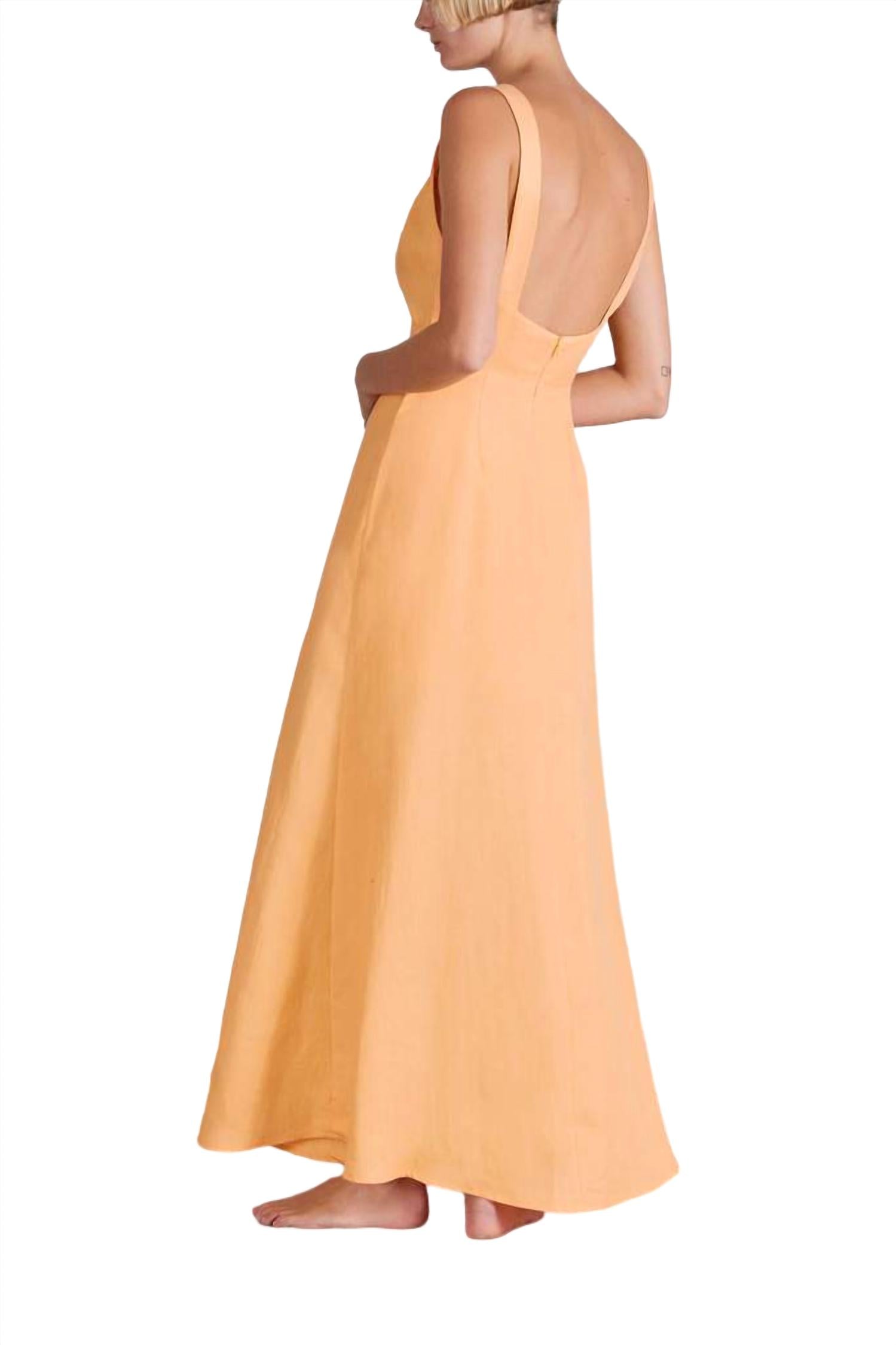 Bondi Born - Tobago Organic Linen Dress