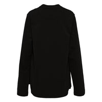 Stella Mccartney - Lingerie Lace Insert Long Sleeve Top