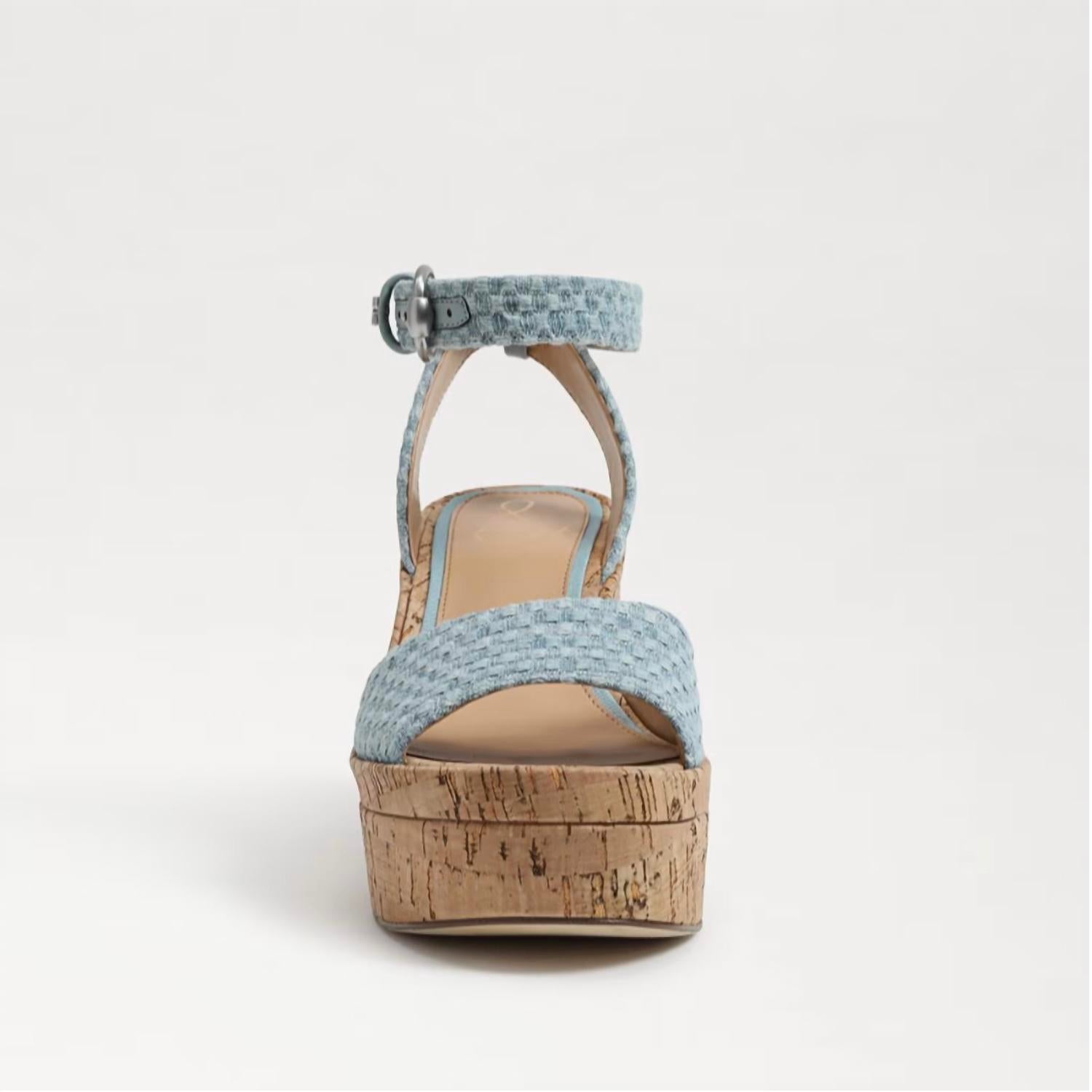 Sam Edelman - Women's Immie Ankle Strap Open Toe Block Heeled Sandals