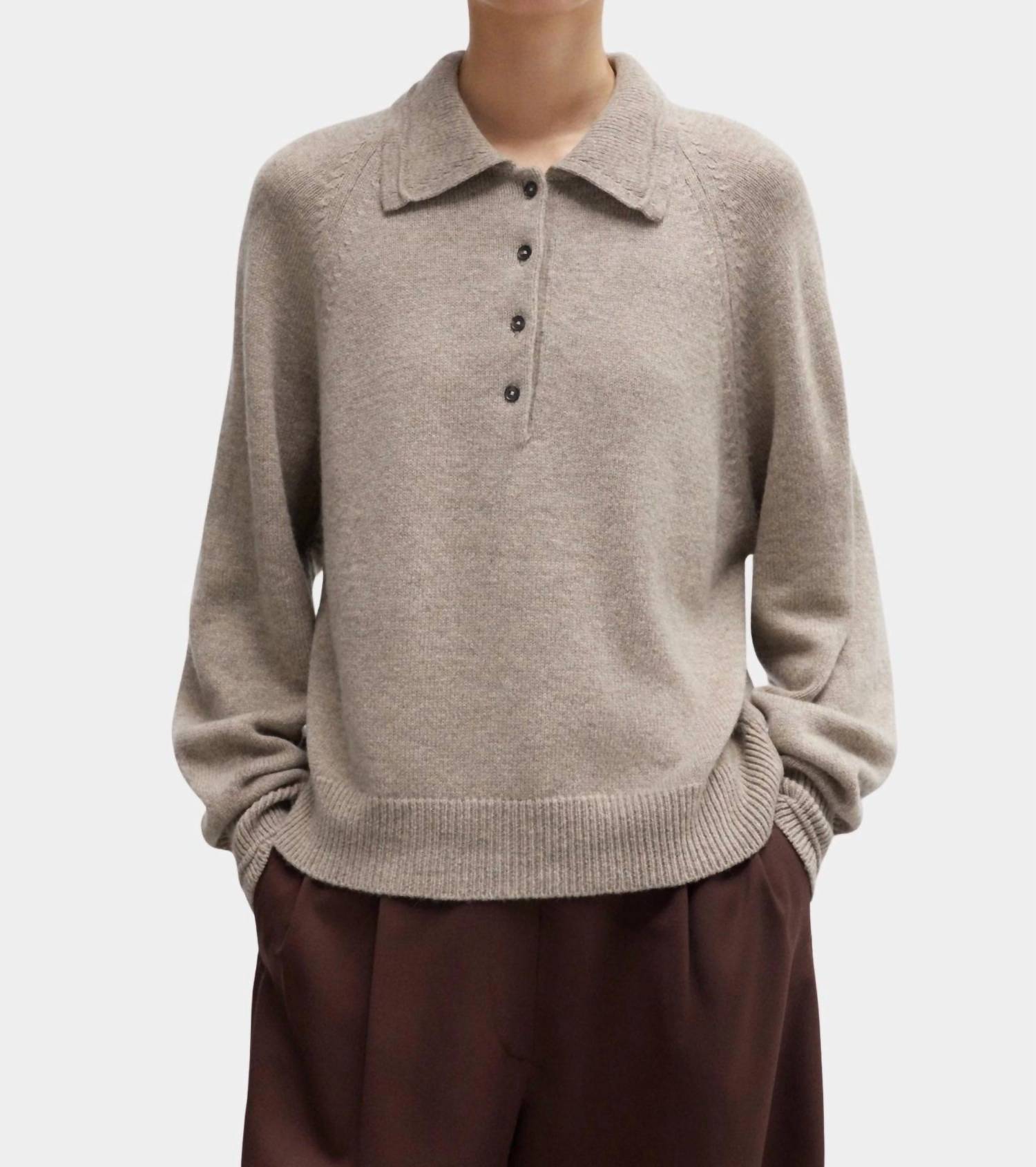 Cordera - Merino Wool Polo Sweater