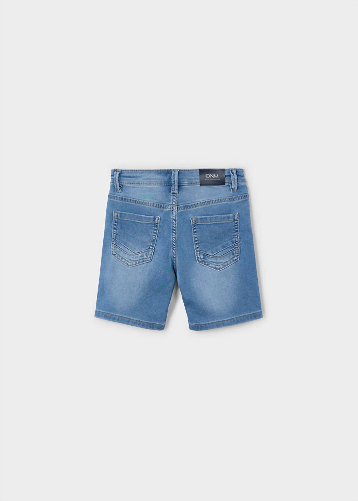 Mayoral - Boy's Soft Stretch Denim Shorts