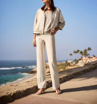 Joseph Ribkoff - Zipper Relaxed Fit Jacket