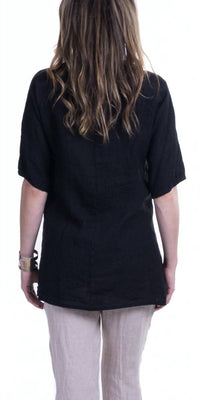 Gigi Moda - Tanya Linen Tunic Top