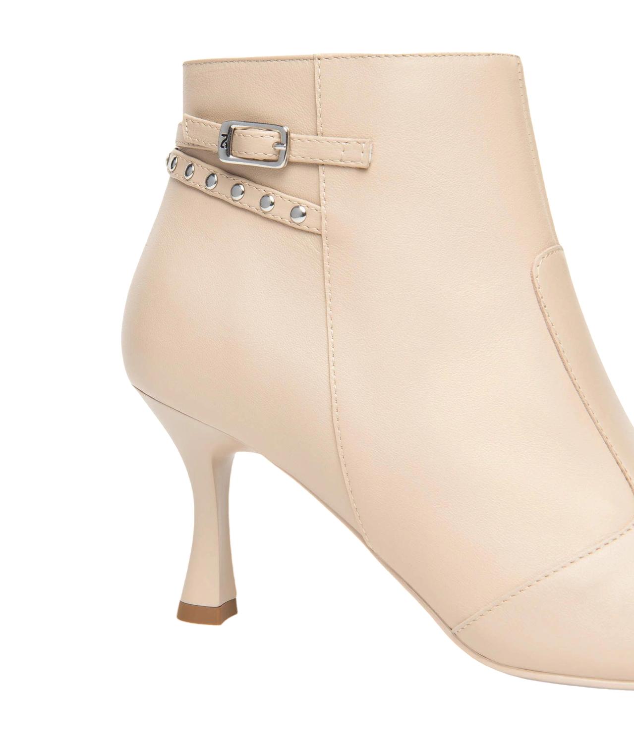 NeroGiardini Women's Pointed Toe Ankle Boot in natura - women's shoe - alternate view