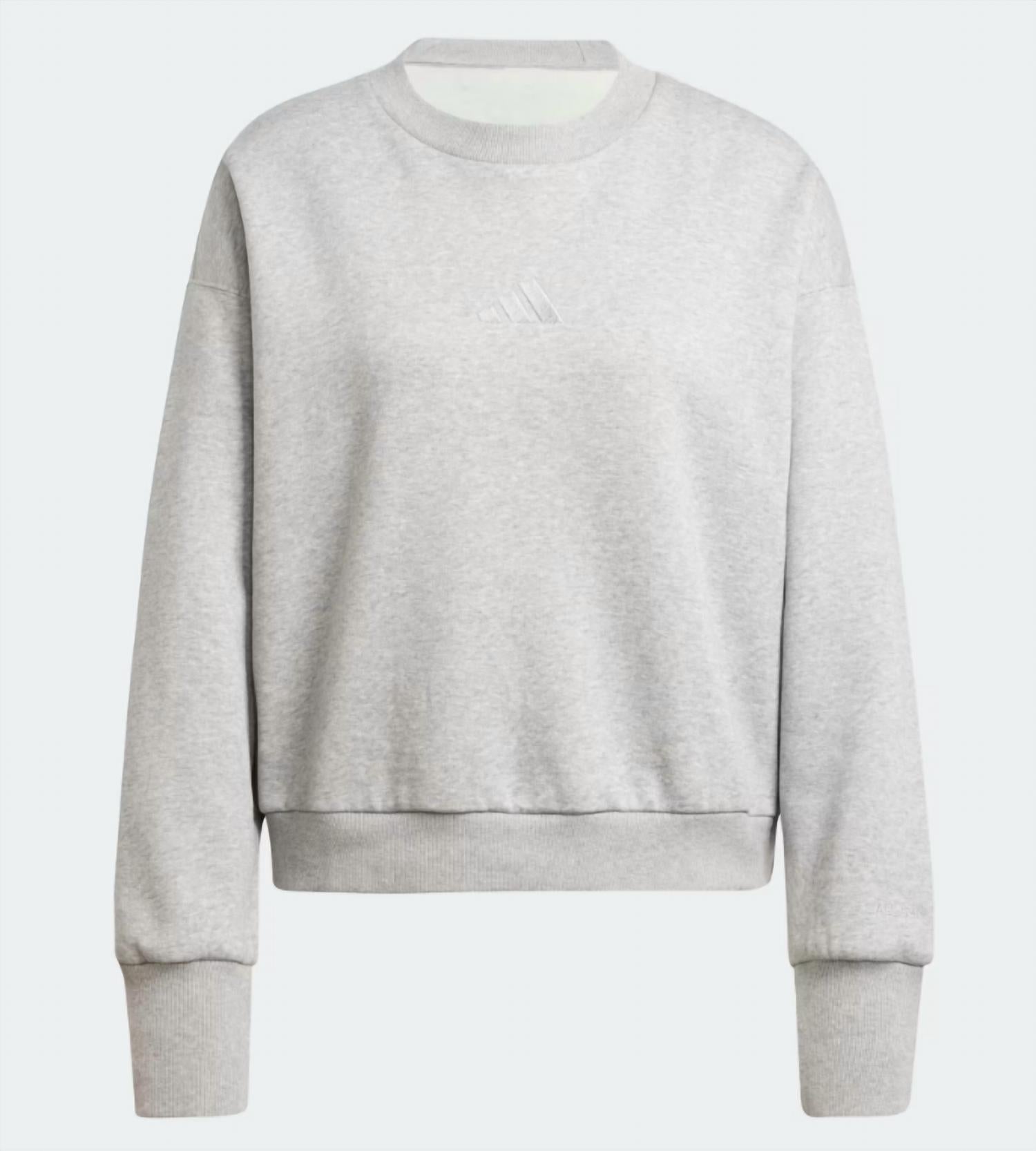 Adidas - Women's Sportswear All-season Fleece Crew Neck Sweatshirt
