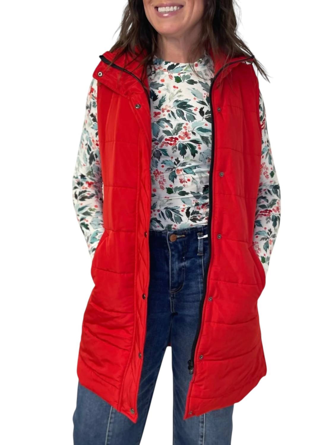 Michelle Mae - Harlow Long Vest