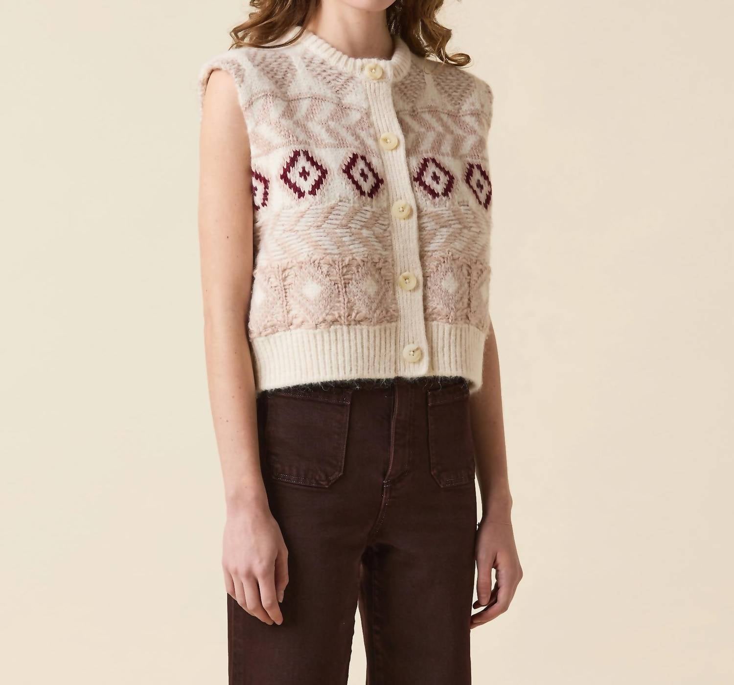 Le Jean - Fair Isle Vest