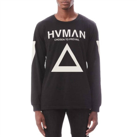 Hvman - Long Sleeve Crew Neck Tee