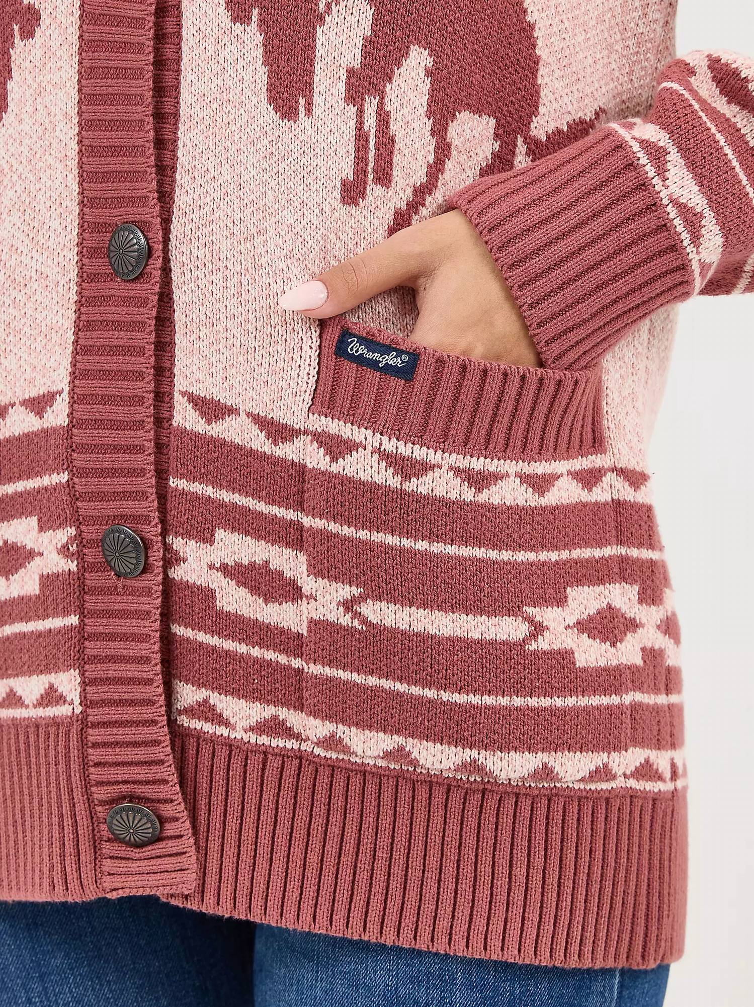 Wrangler - Retro Western Cardigan