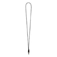 Saint Laurent - Women's Patent Leather Heart Keyring Necklace