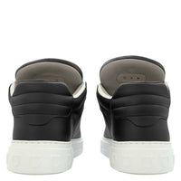 Salvatore Ferragamo - Men's Gancini High-top Calf Leather Sneakers