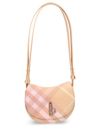 Burberry - Women's Mini Check Rocking Horse Crossbody Bag