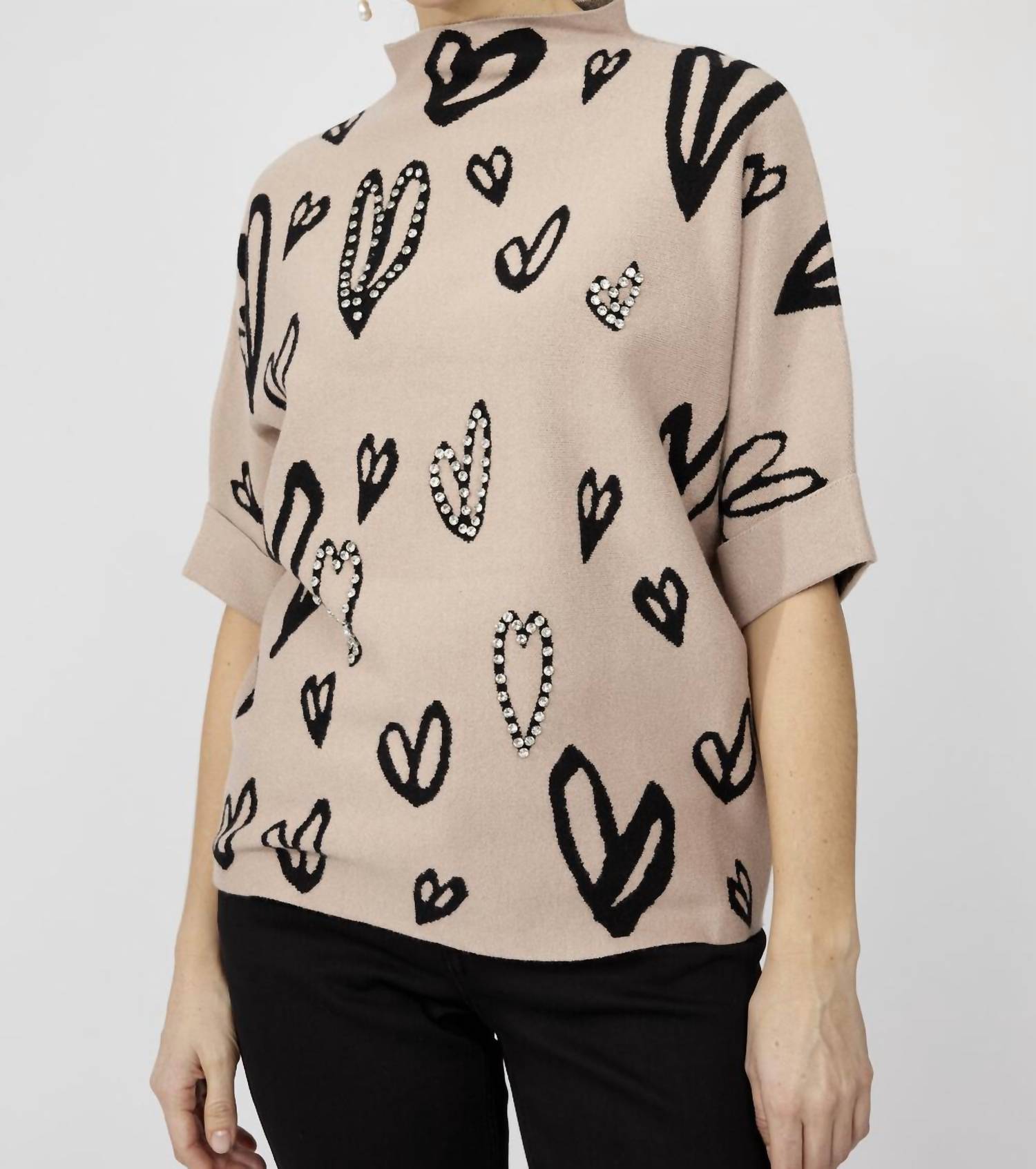 Frank Lyman - Women's Mock Neck Sweater