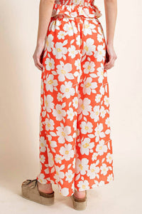 143 Story - Smocked Band Palazzo Pants