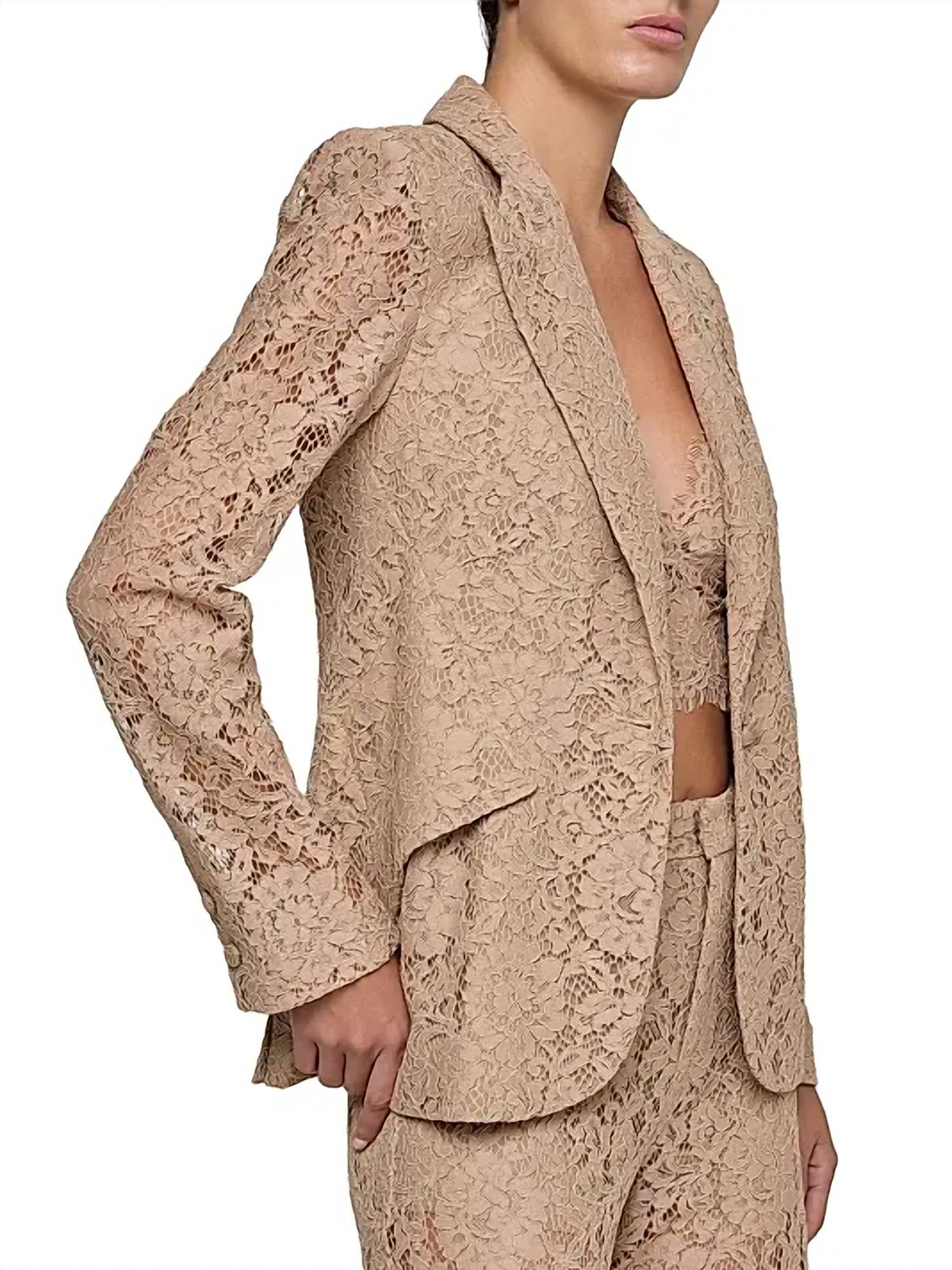 L'Agence - Chamberlain Lace Blazer
