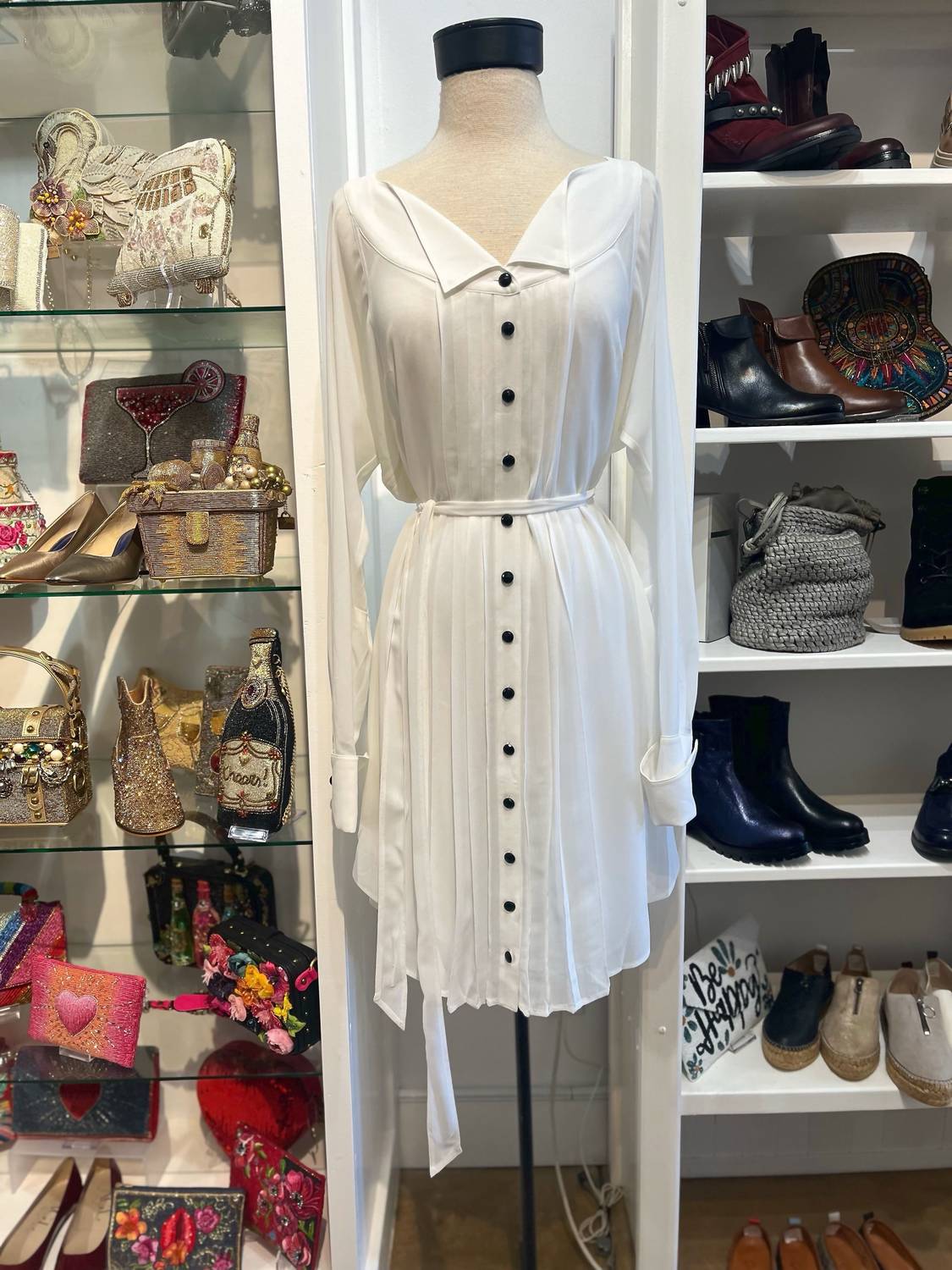 Byron Lars - PLEATED TUNIC