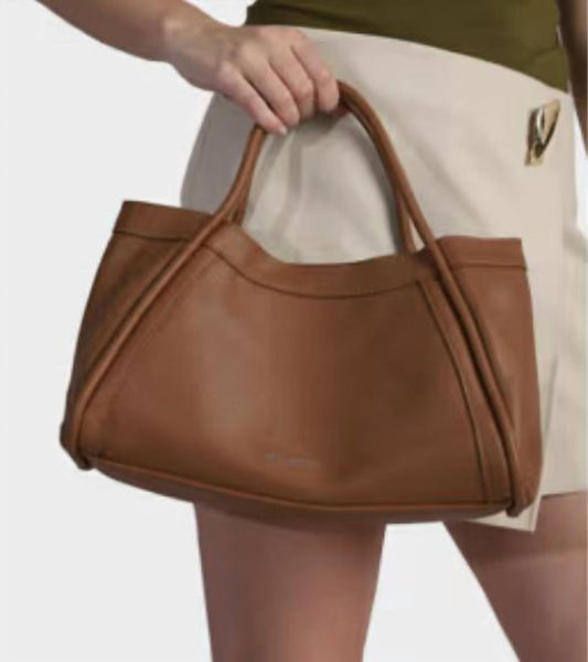 Handbag Factory Corp - Women's Structured Pebbled Tote Set