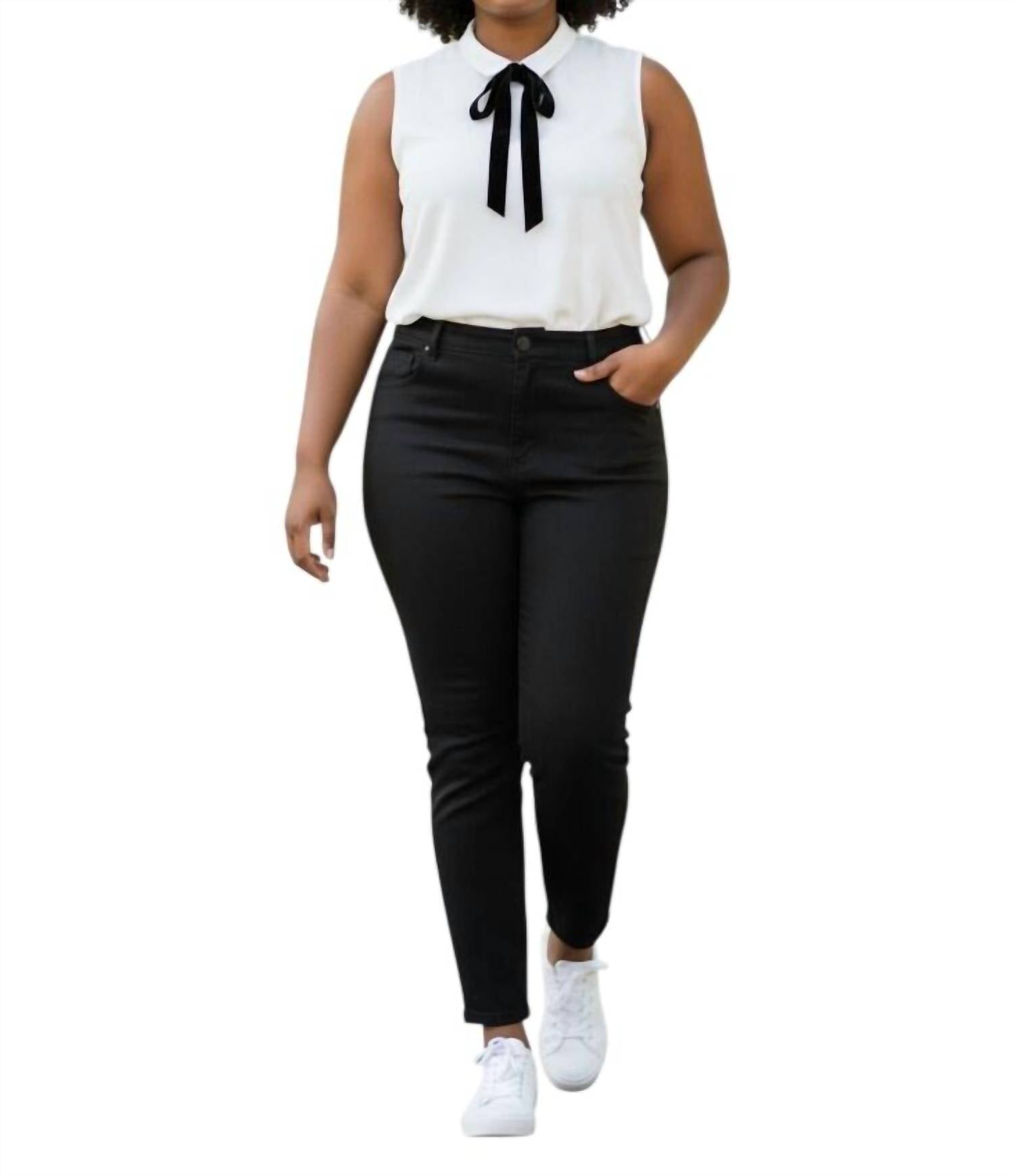 Lafayette 148 Cloud Sleeveless Tie Blouse in white - women's blouse