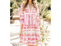 Thml - Tiered Embroidered Dress