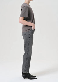 AGOLDE Valen Mid-rise Vintage Straight Jean in spirit - women's jeans - alternate view