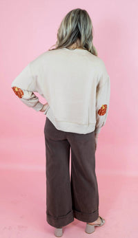 Mary Square - Millie Pumpkin Sweatshirt