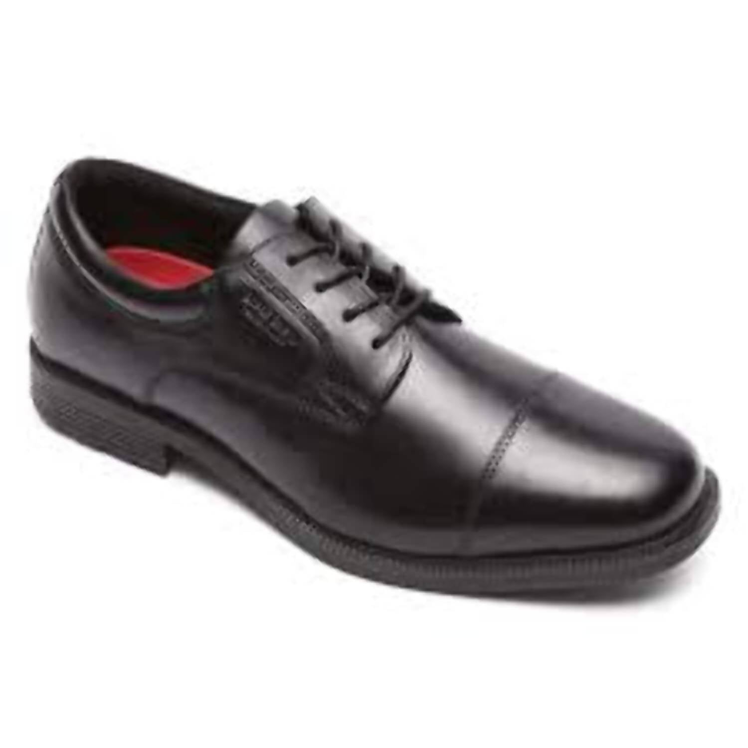 ROCKPORT Men's Essential Cap Toe Shoe in black - men's shoe