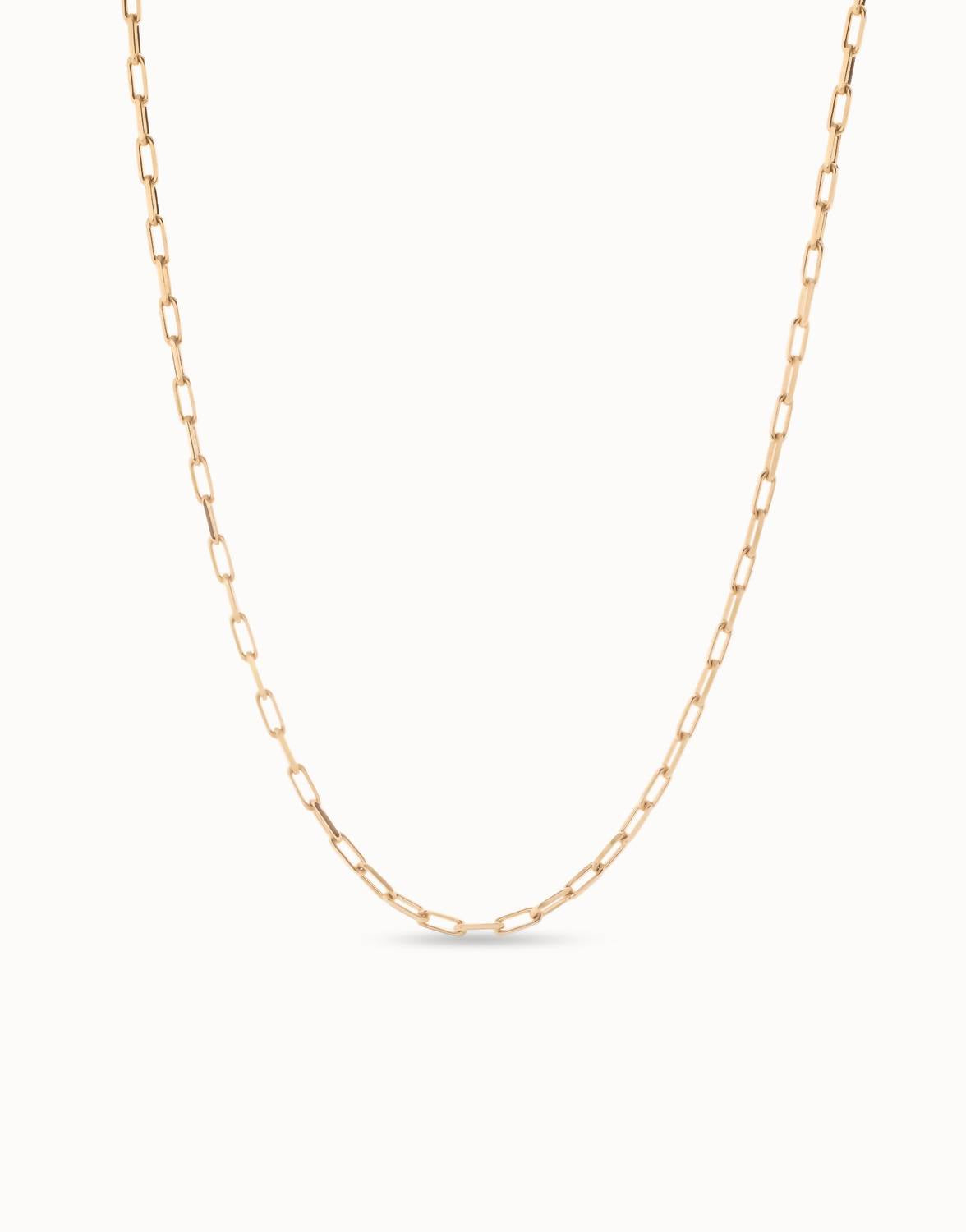 Unode50 - Unisex Long Link Chain Charm Necklace