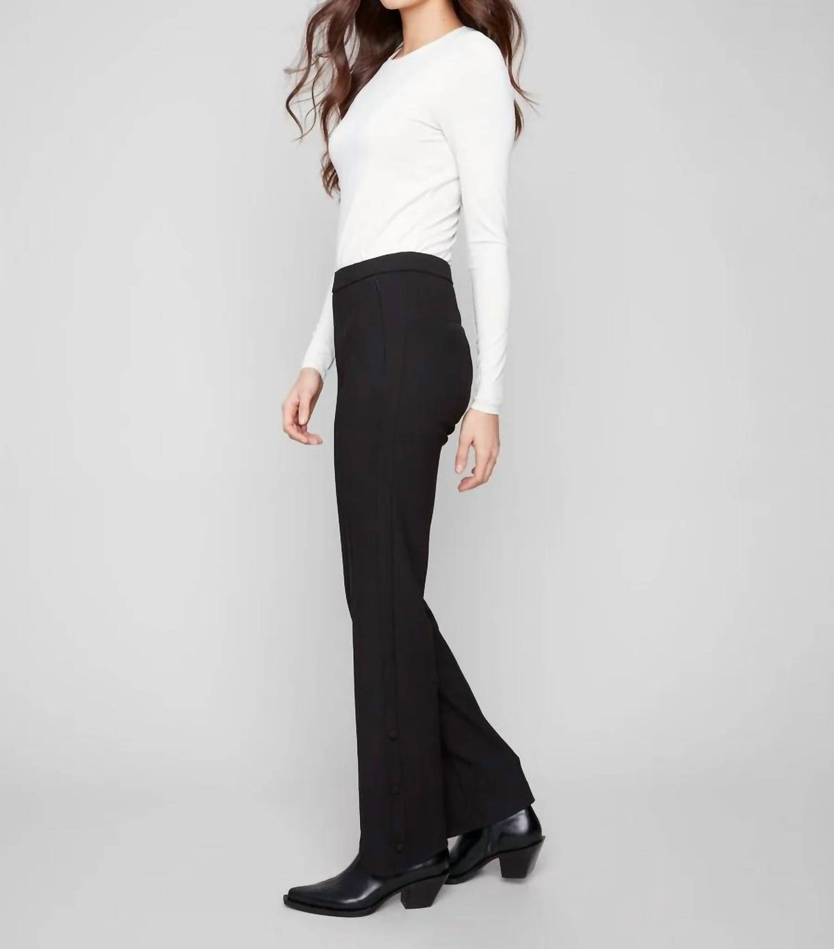 Charlie B - Gutsy Crepe Flare Pant