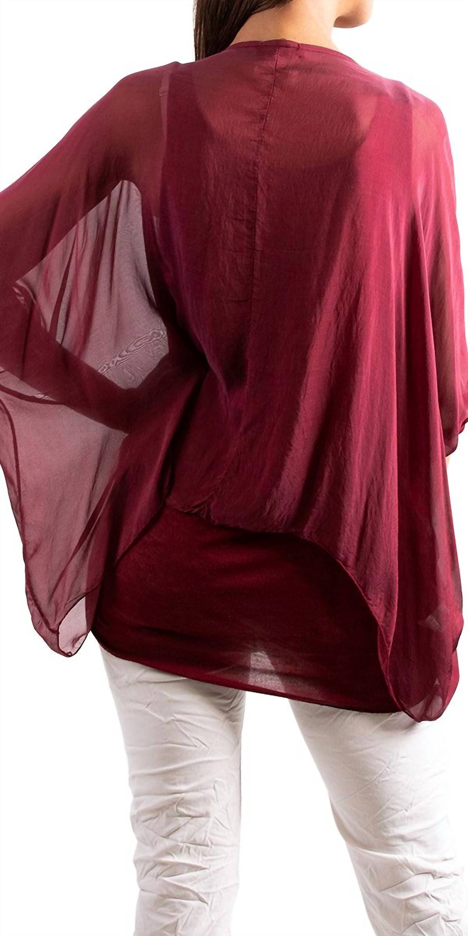 Gigi Moda - Atila Scoop Neck Blouse