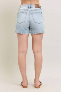 Judy Blue - Women's High Waist Rigid Magic Jean Shorts