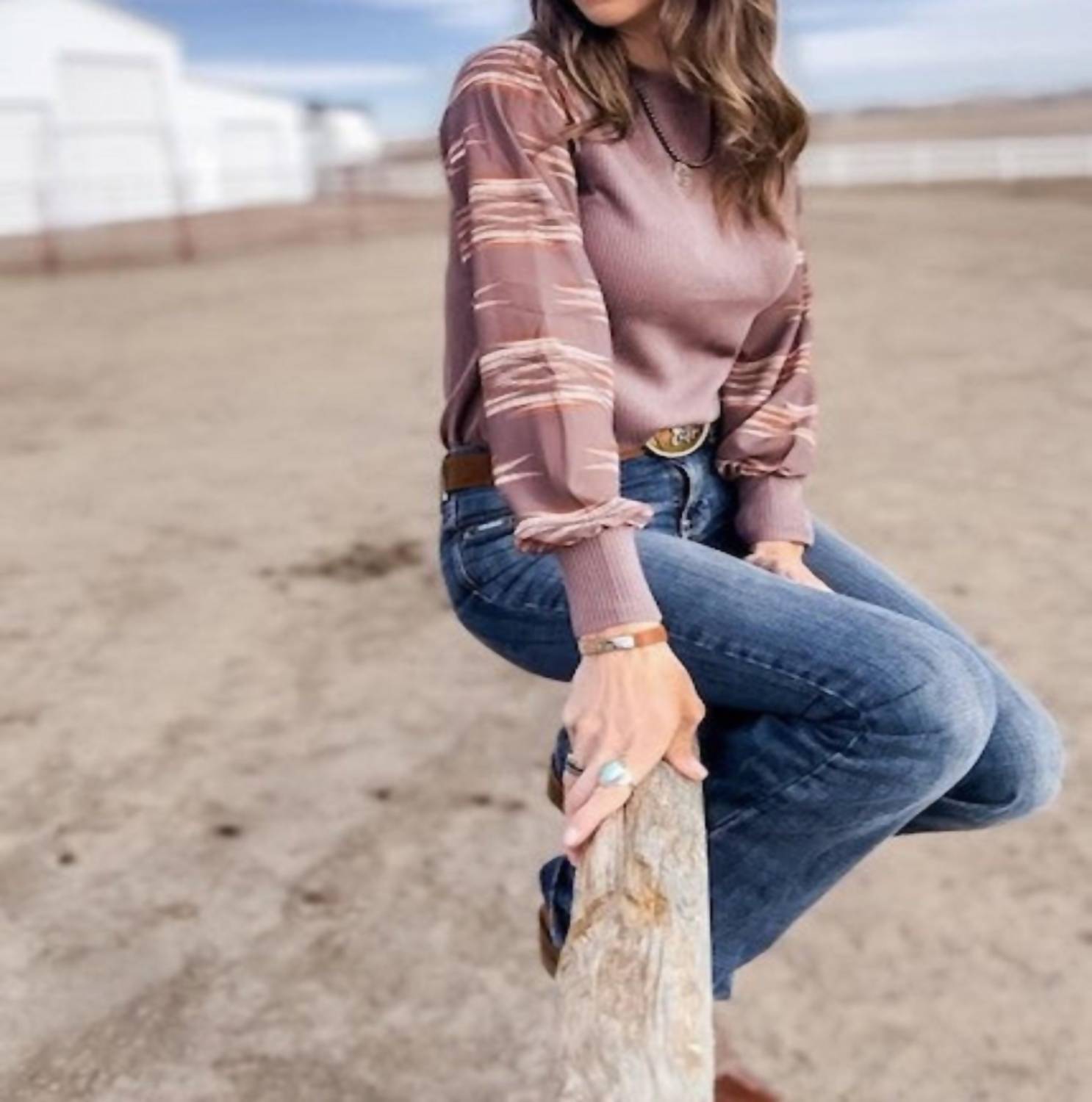 Cruel Girl - Women's The Jennifer Long Sleeve Top