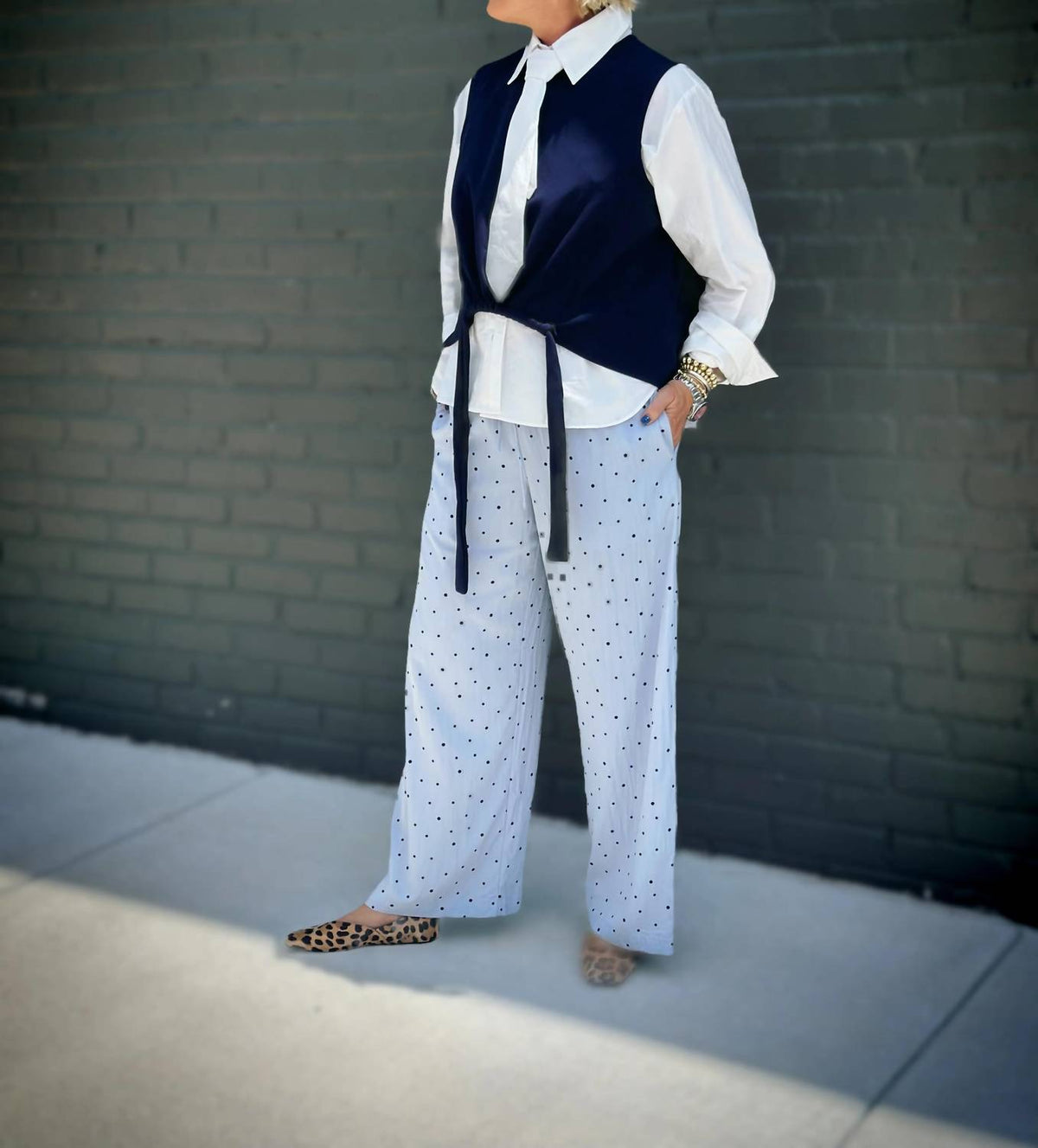 Things Between - Poolside Polka Dot Pants