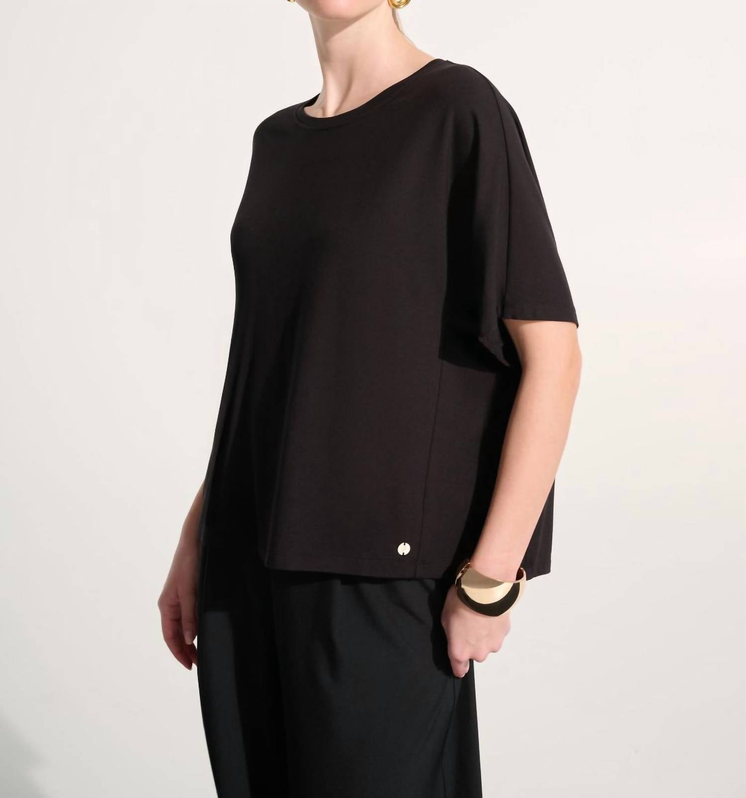 Joseph Ribkoff - Boxy Dolman Sleeves Top