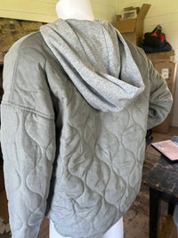 Be Cool - Women's Quilted Button Up Coat