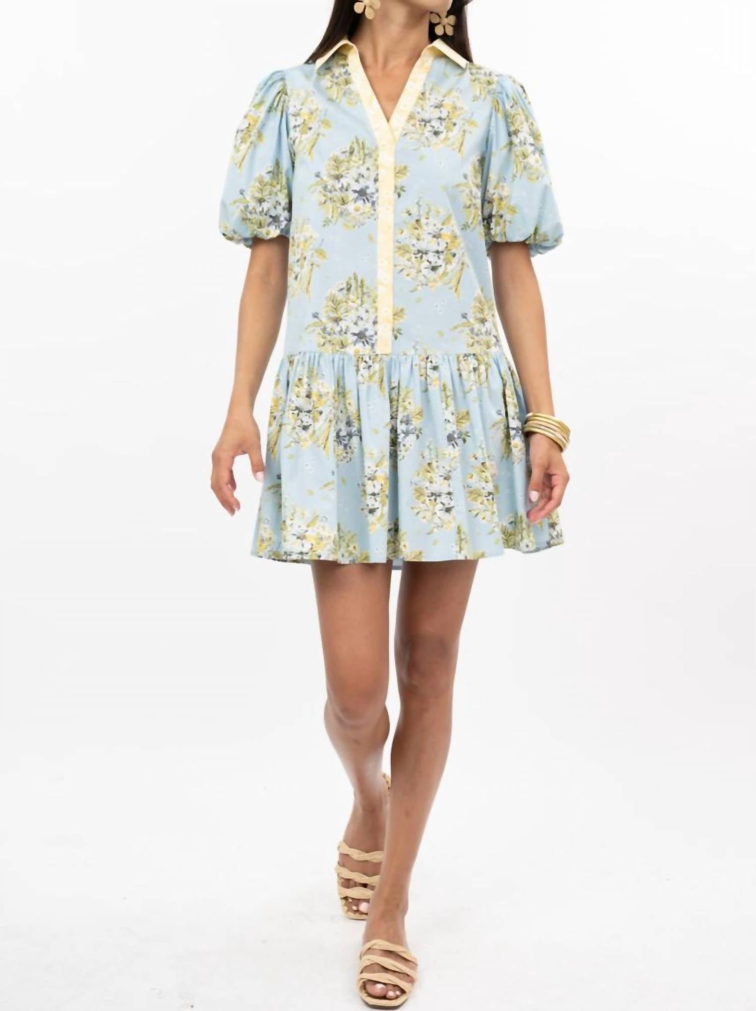 Uncle Frank - Banded Front Mini Dress