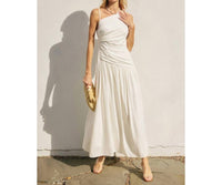 Dress Forum - Heaven Sent Drop Waist Ruched Maxi Dress