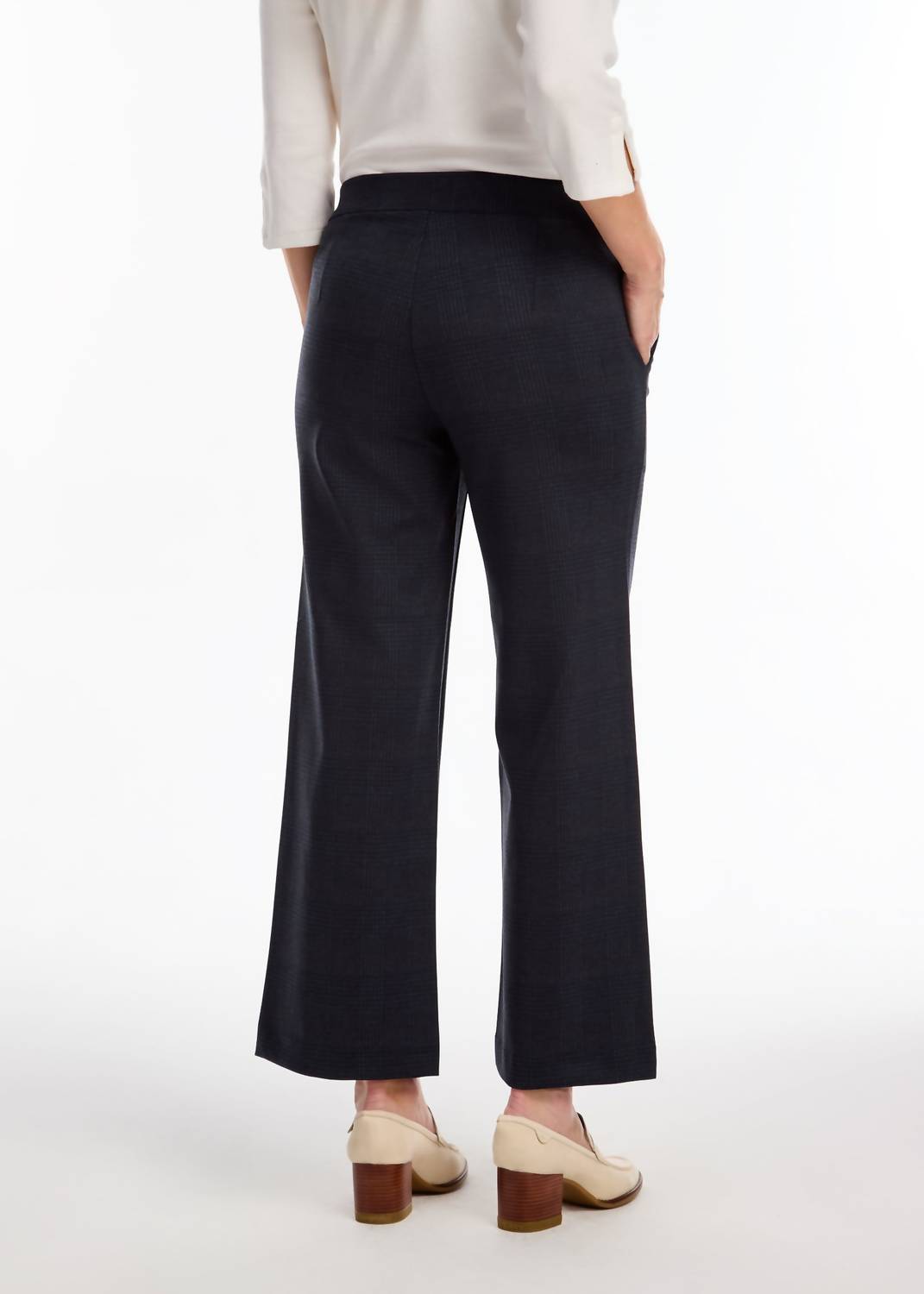 Fdj - Pull On Wide Ankle Pants