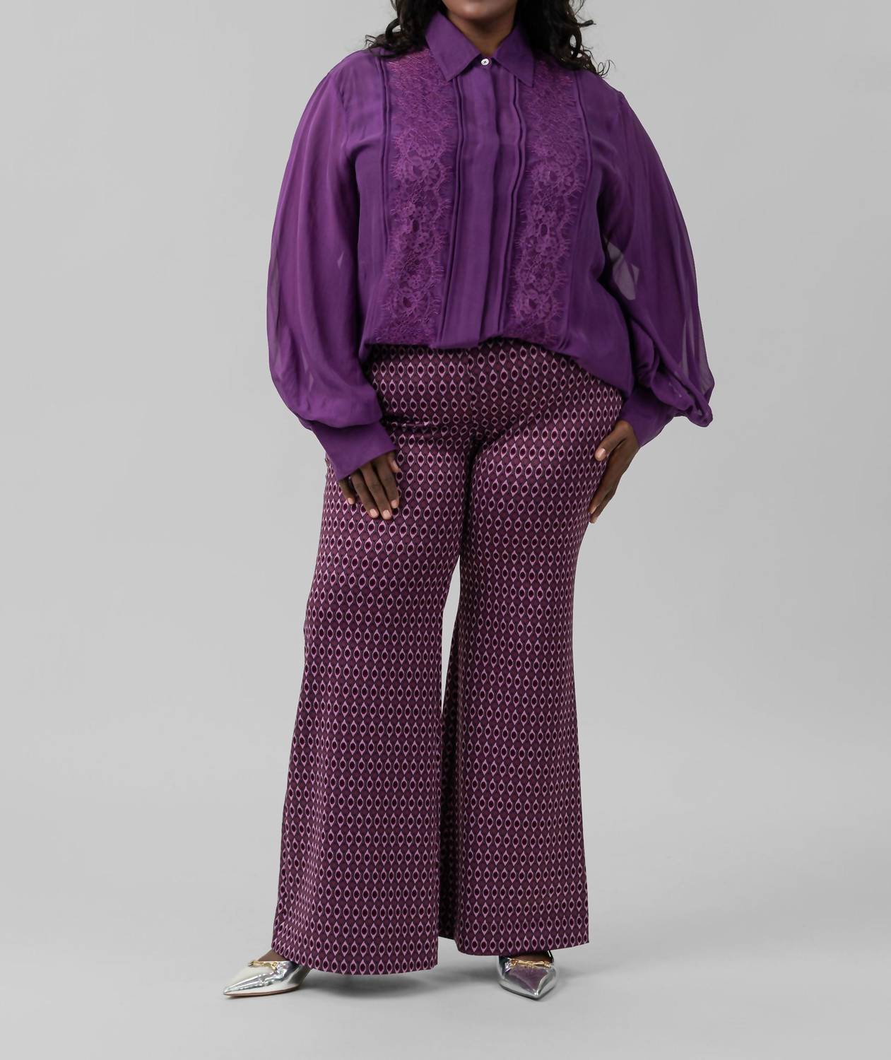 Mat Fashion - Geo Pattern Trouser