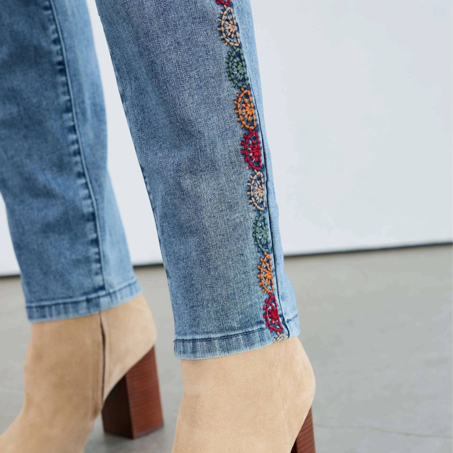 Fdj - Women's Pull On Pencil Jeans