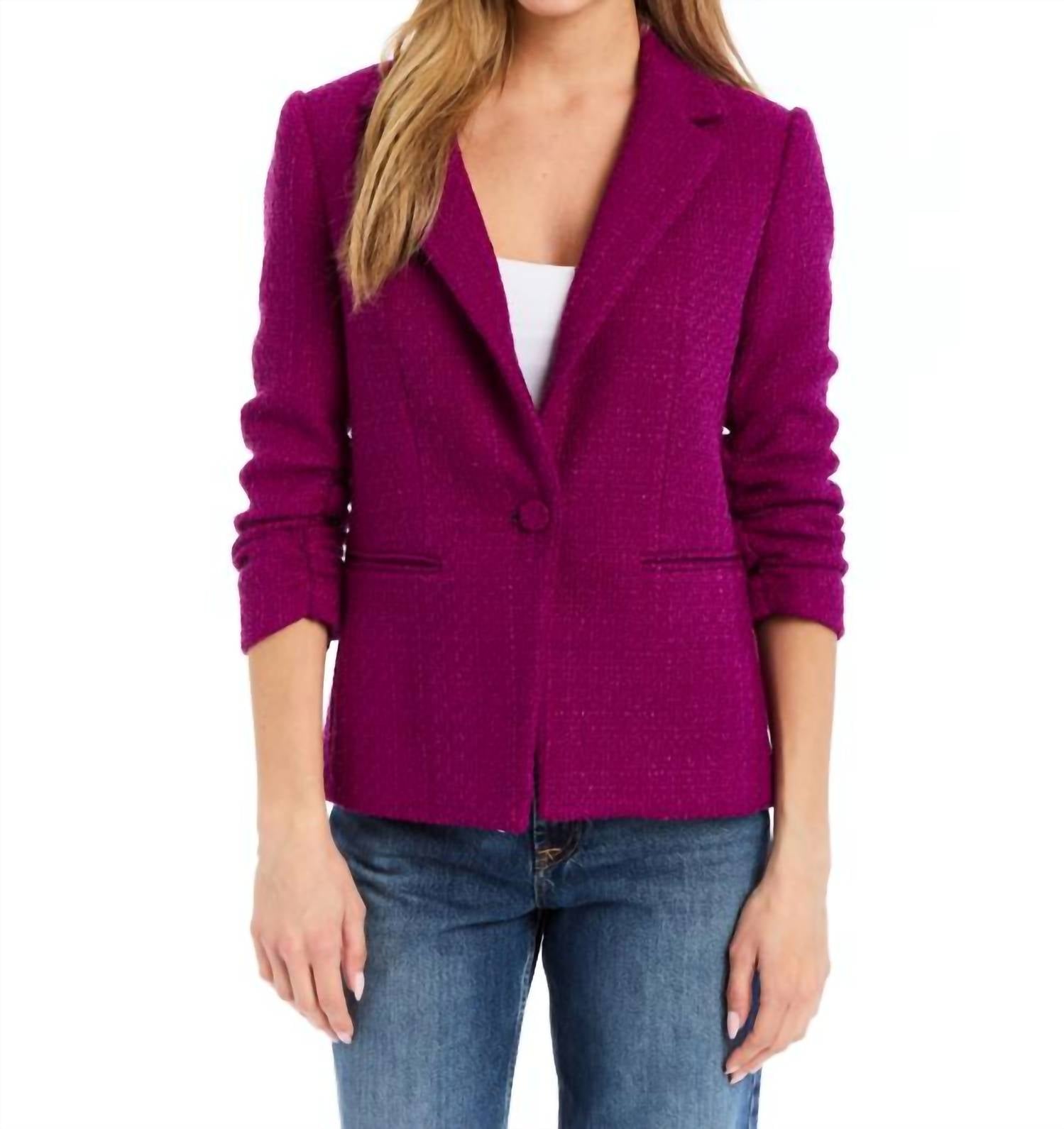 Drew - Serena Tweed Blazer