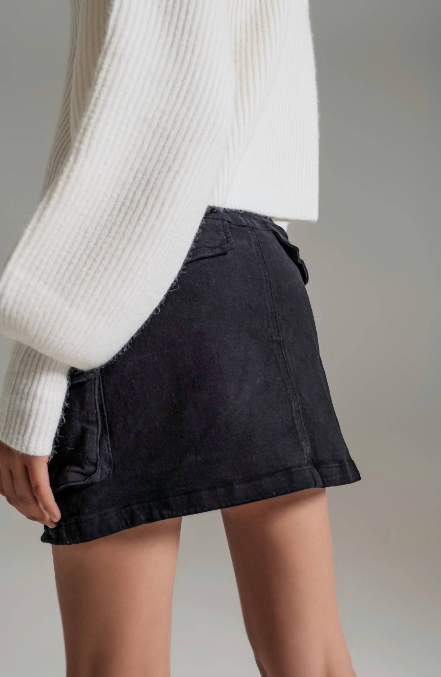 Cargo Mini Skirt