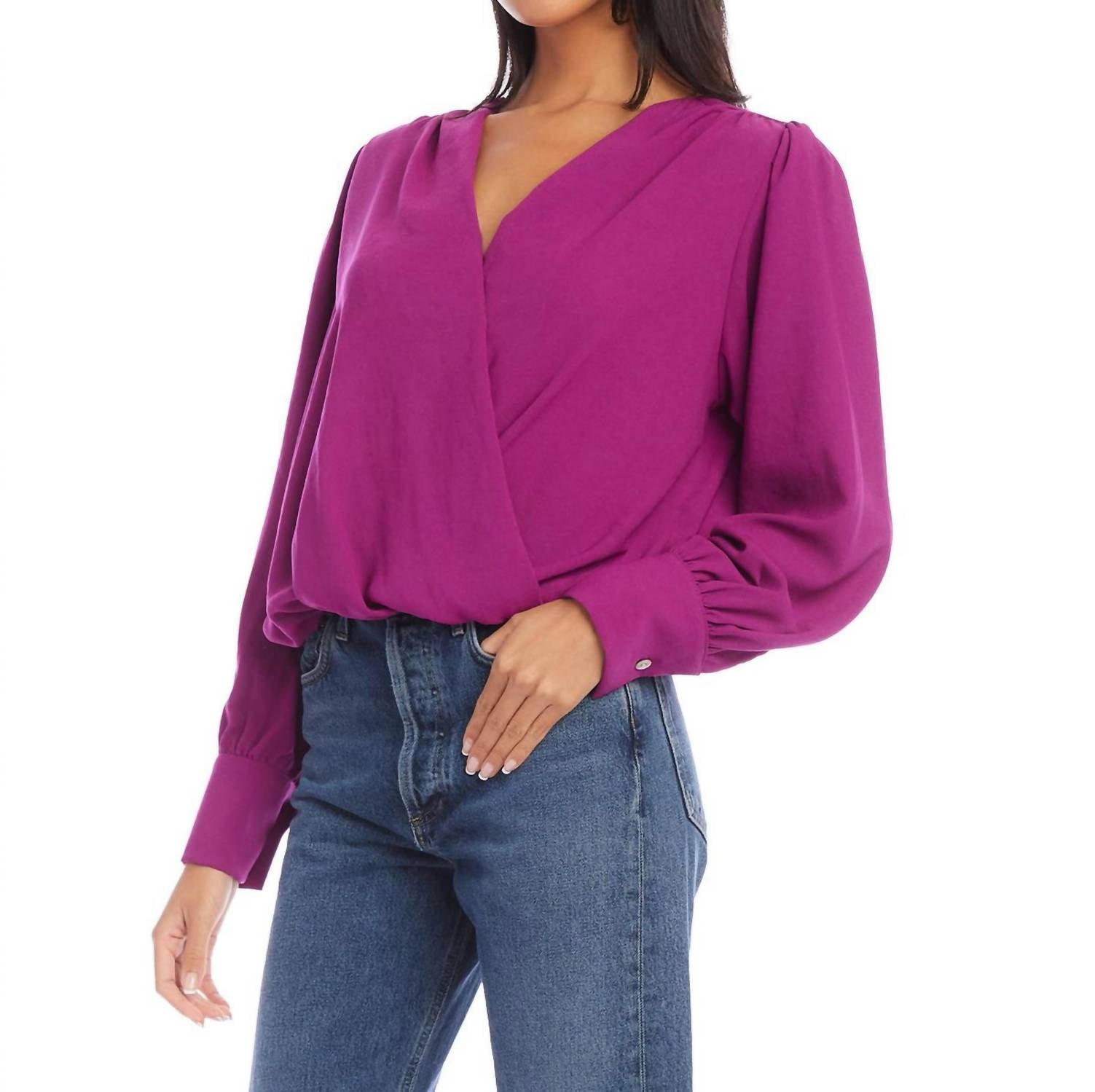 Fifteen Twenty - DRAPE FRONT TOP